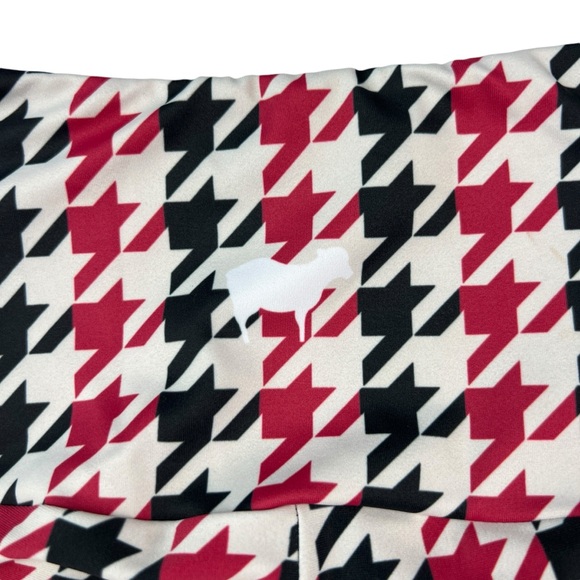 Goldsheep Leggings Tights Womens Size XS White Red Black - Picture 5 of 11